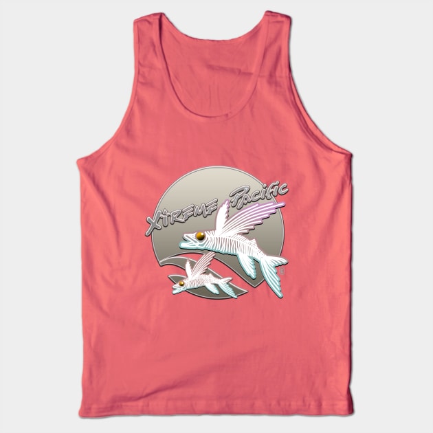 XtremePacific Flying Fish Tank Top by XtremePacific